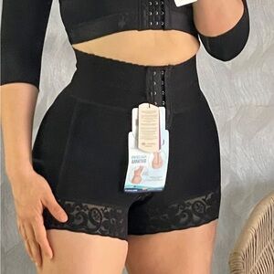 Black Lace Women's Shapewear Shorts